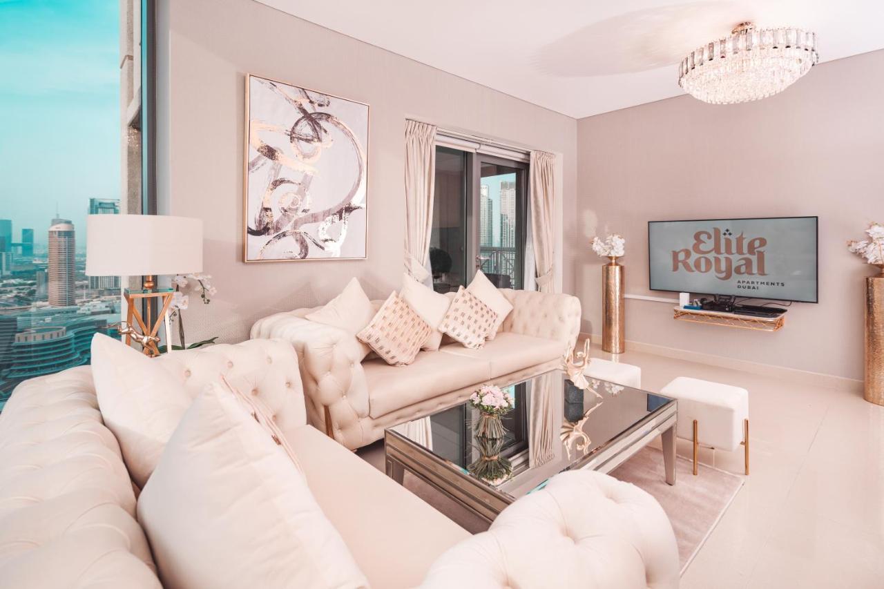 Elite Royal Apartment - Highest Floor - Full Burj Khalifa & Fountain View - Duke Dubai Ngoại thất bức ảnh